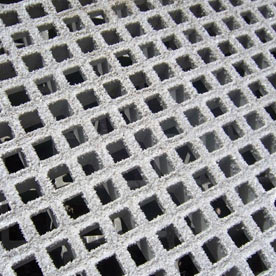 Mini mesh grating in use as marina decking